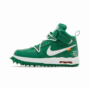 Nike Air Force 1 Mid Off-White Pine Green Fashion Sneakers for cheap