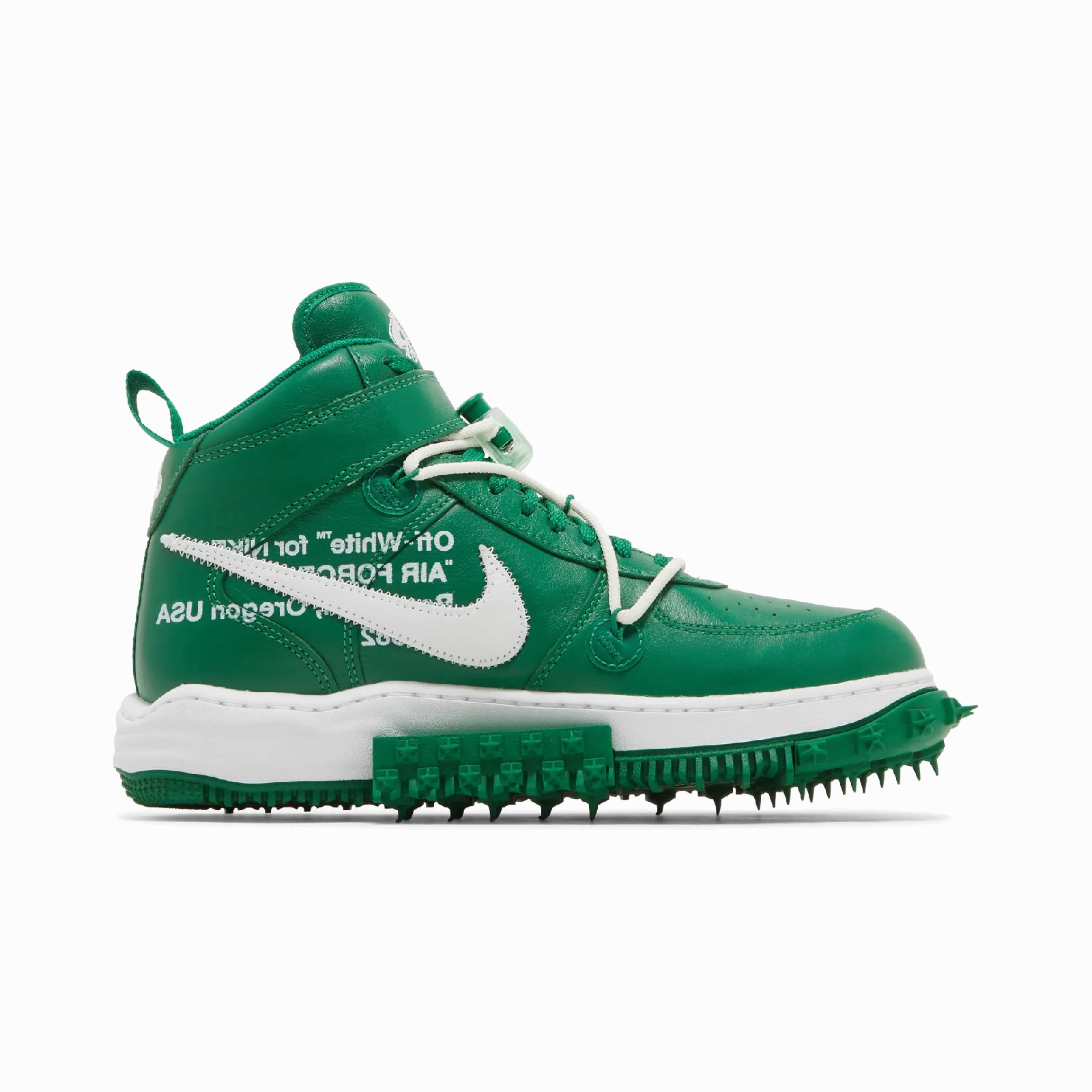 Nike Air Force 1 Mid Off-White Pine Green