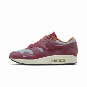 Nike Air Max 1 Patta Waves Rush Maroon Sneakers on sale today