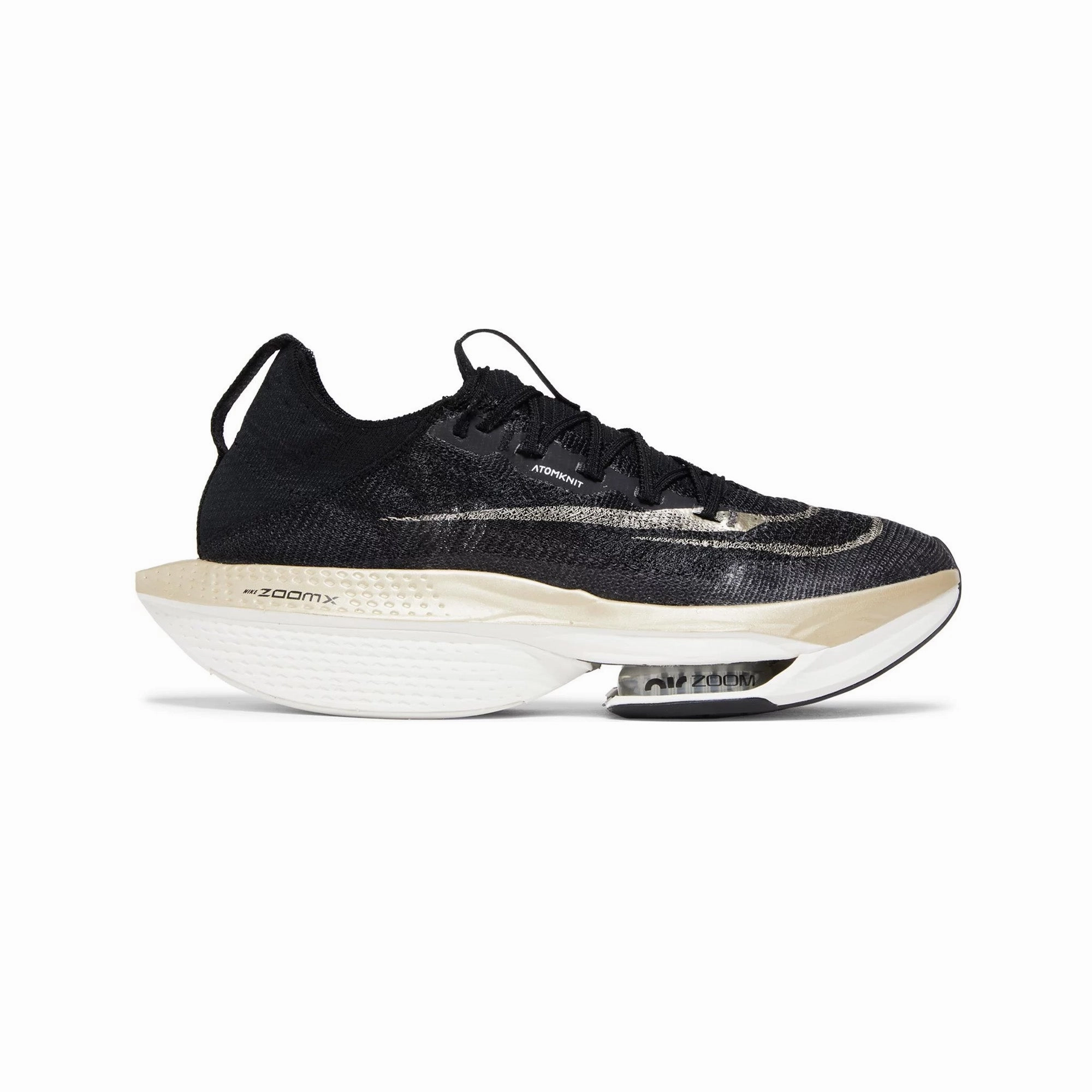 Nike Air Zoom Alphafly NEXT% 2 'Black Metallic Gold Grain' Women's (2023) Designer Sneakers markdown