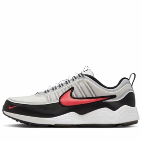 Nike Air Zoom Spiridon - Metallic Silver/Sport Red Sneakers final sale