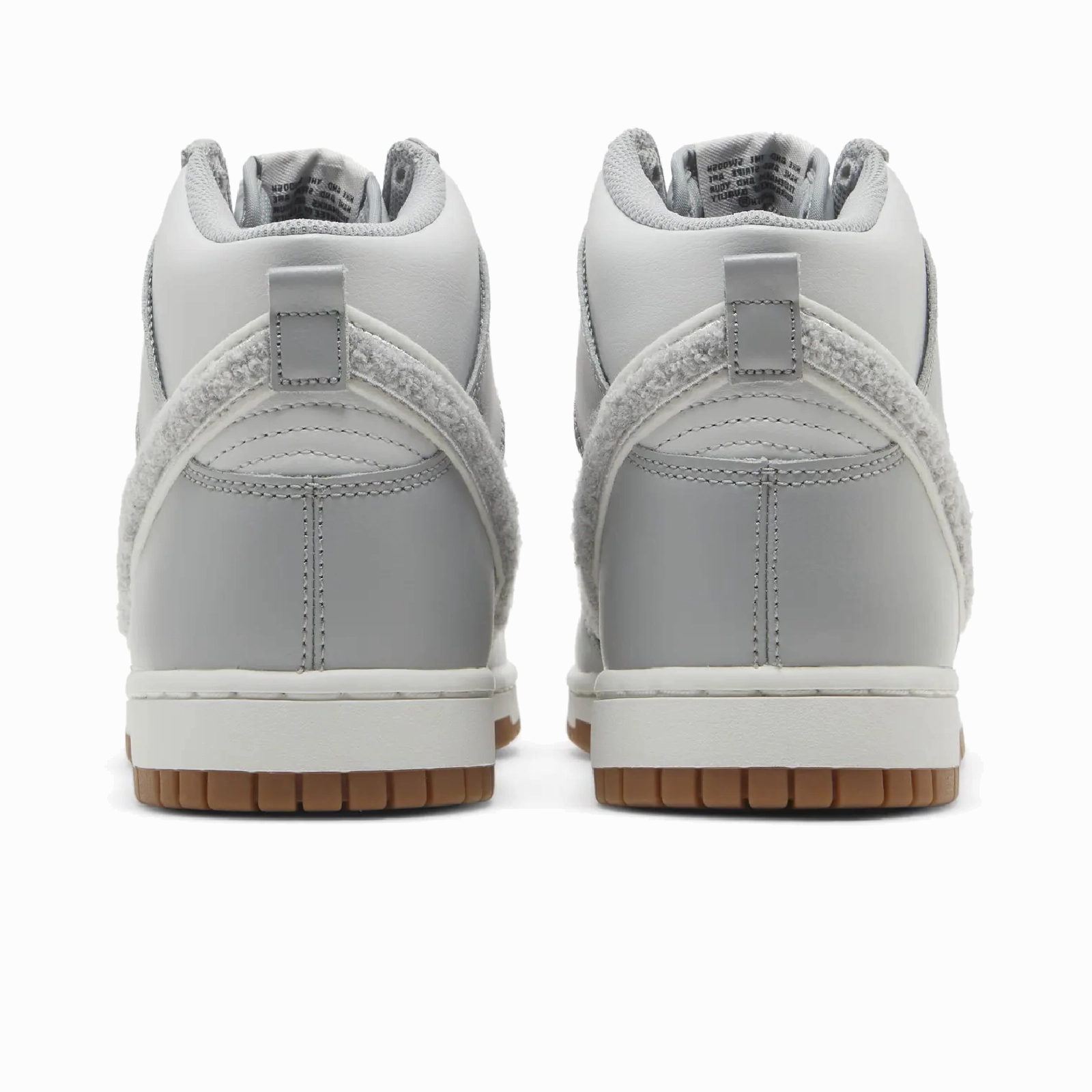 Nike Dunk High University Chenille Swoosh Light Smoke Grey