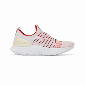 Nike React Phantom Run Flyknit 2 'Vast Grey Orange' Women's (2020) Designer Sneakers markdown