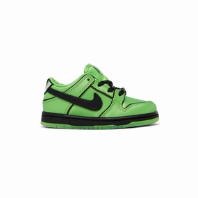 Nike SB Dunk Low 'The Powerpuff Girls Buttercup' TD (2023) Cheap Sneakers under $50