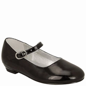 Nina Lil Seeley Flat Girls US 9.5 Black Patent Leather Mary Jane Shoes KHD422 Online sale for Girls Shoes