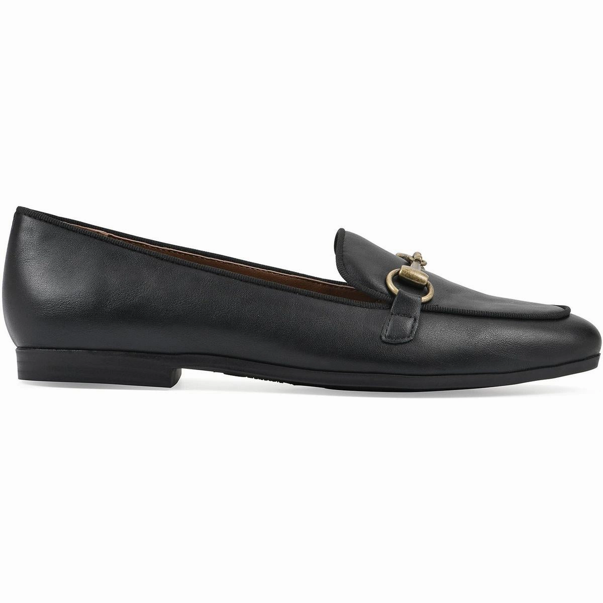 Nooks Womens Buckle Manmade Loafers