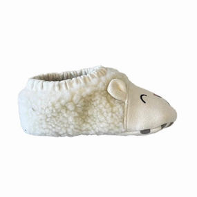 Nordstrom Unisex Ivory Slippers Boys Casual Shoes clearance