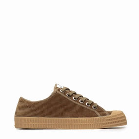 Novesta Star Master Cord Sneaker Tan Trendy Trainers for Men