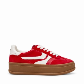 Off-Track Trainer RED SUEDE Trainers for Women online