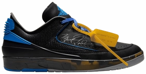 Off-White x Air Jordan 2 Retro Low SP 'Black Varsity Royal' - DJ4375 004 Sneakers outlet markdown