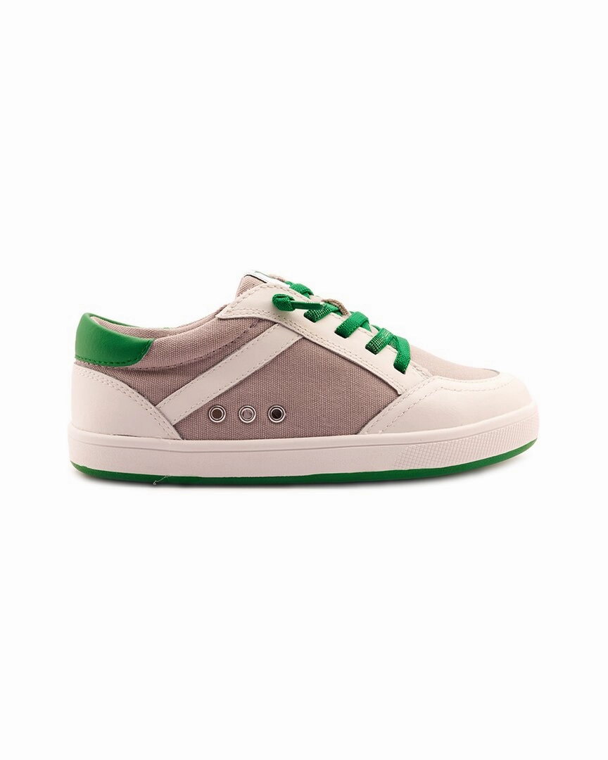 Old Soles Jet Leather & Canvas Sneaker