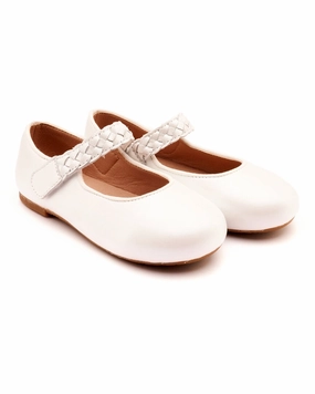 Old Soles Lady Plat Leather Flat Girls Casual Shoes promo price