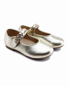 Old Soles Lady Plat Leather Flat Affordable Casual Footwear for Girls