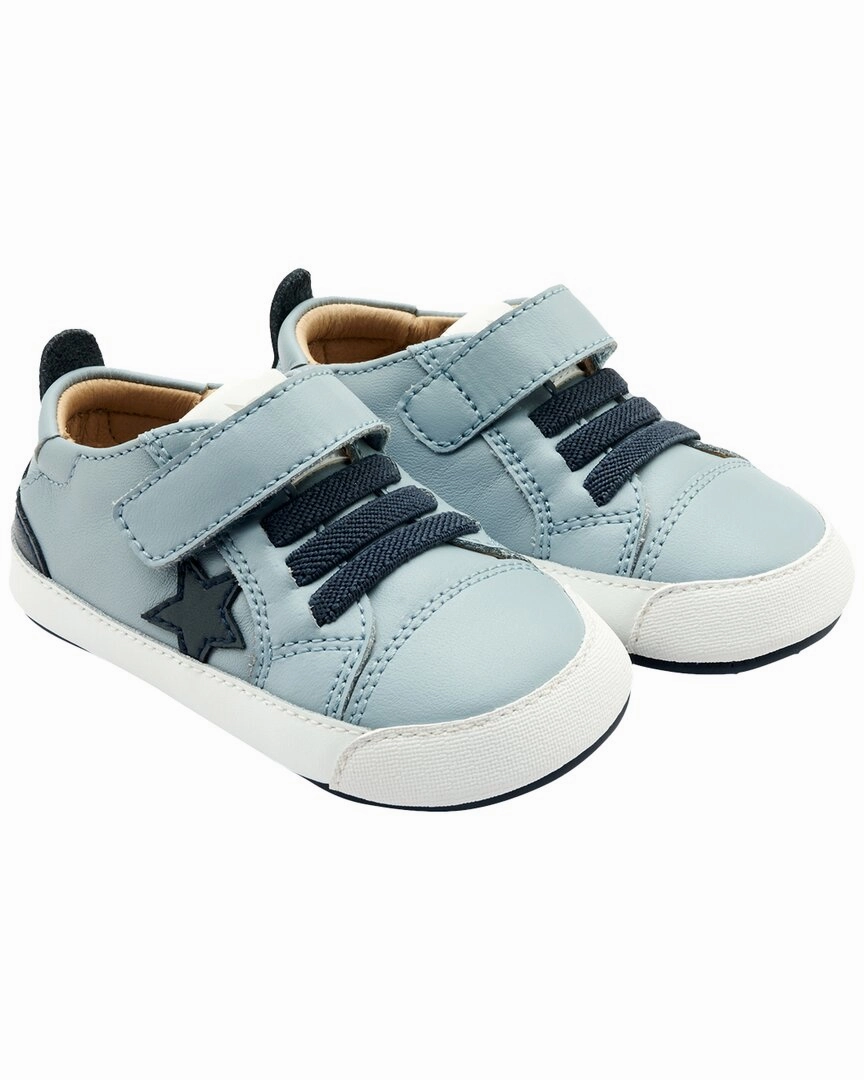 Old Soles Platinum Bub Leather Sneaker Affordable Casual Footwear for Girls