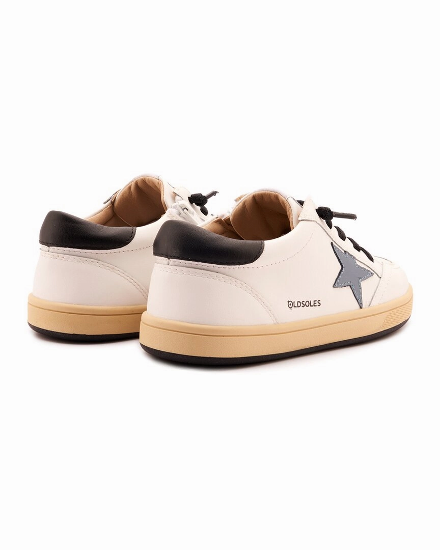 Old Soles Platinum Runner Leather Sneaker