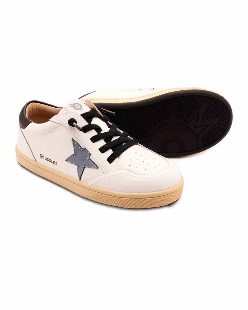 Old Soles Platinum Runner Leather Sneaker