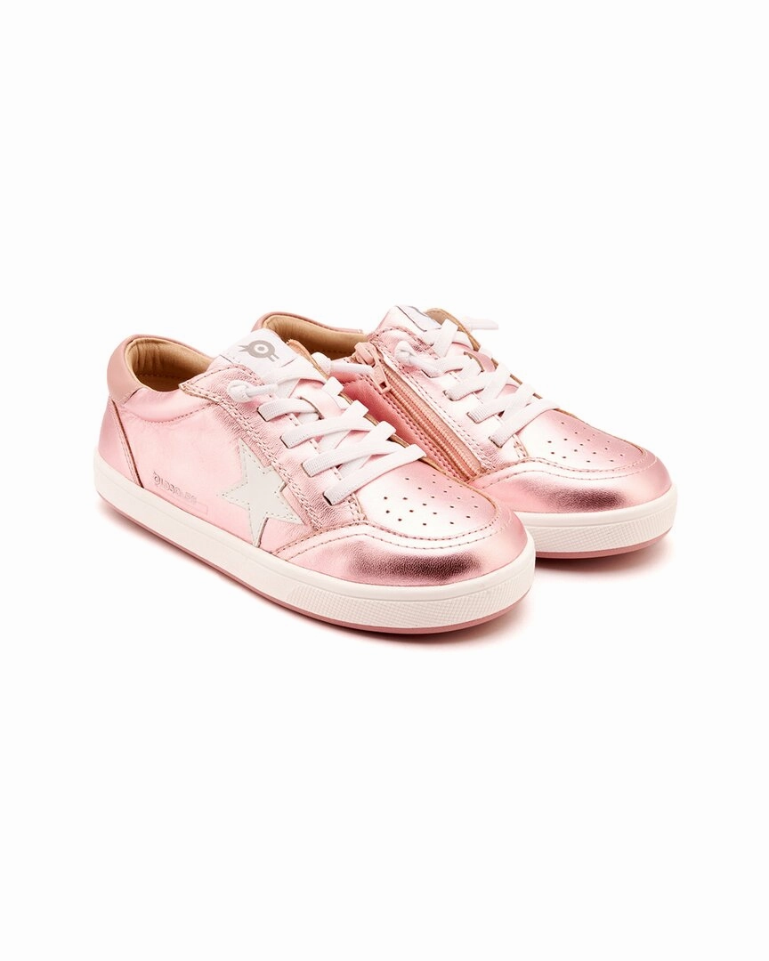 Old Soles Platinum Runner Leather Sneaker Boys Casual Shoes clearance
