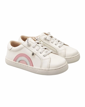 Old Soles Rainbow Jump Leather Sneaker Affordable Casual Footwear for Girls