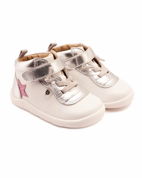 Old Soles Star Light Leather Sneaker Girls Casual Shoes promo price