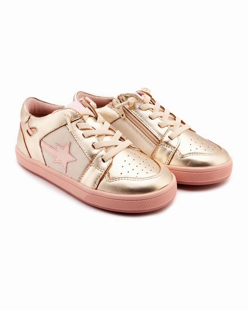 Old Soles Star Runner Leather Sneaker Girls Casual Shoes promo price