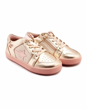 Old Soles Star Runner Leather Sneaker Girls Casual Shoes promo price