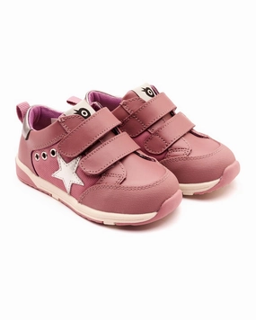 Old Soles Star Squad Mesh & Leather Sneaker Girls Casual Shoes promo price