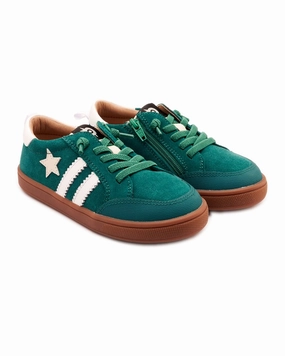 Old Soles WOS Runner Leather & Suede Sneaker Affordable Casual Footwear for Girls