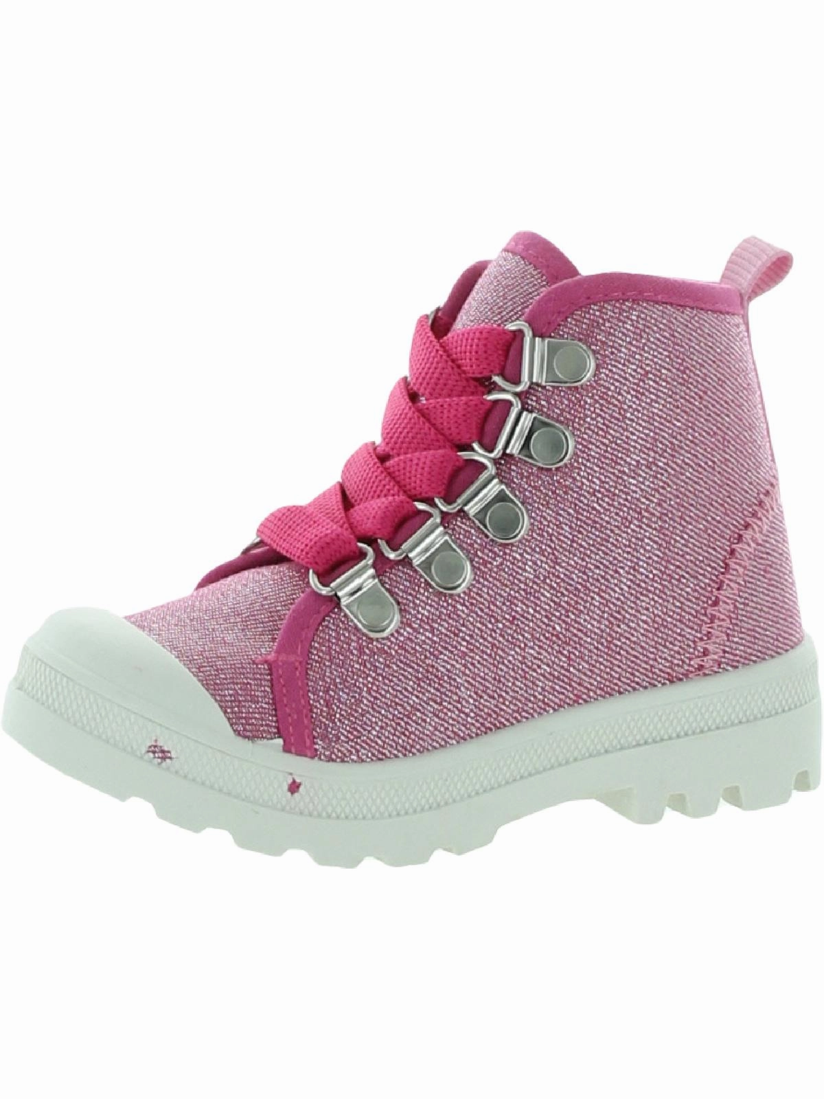 Omra Girls Glitter High-Top Sneakers Discount Girls Shoes with deals