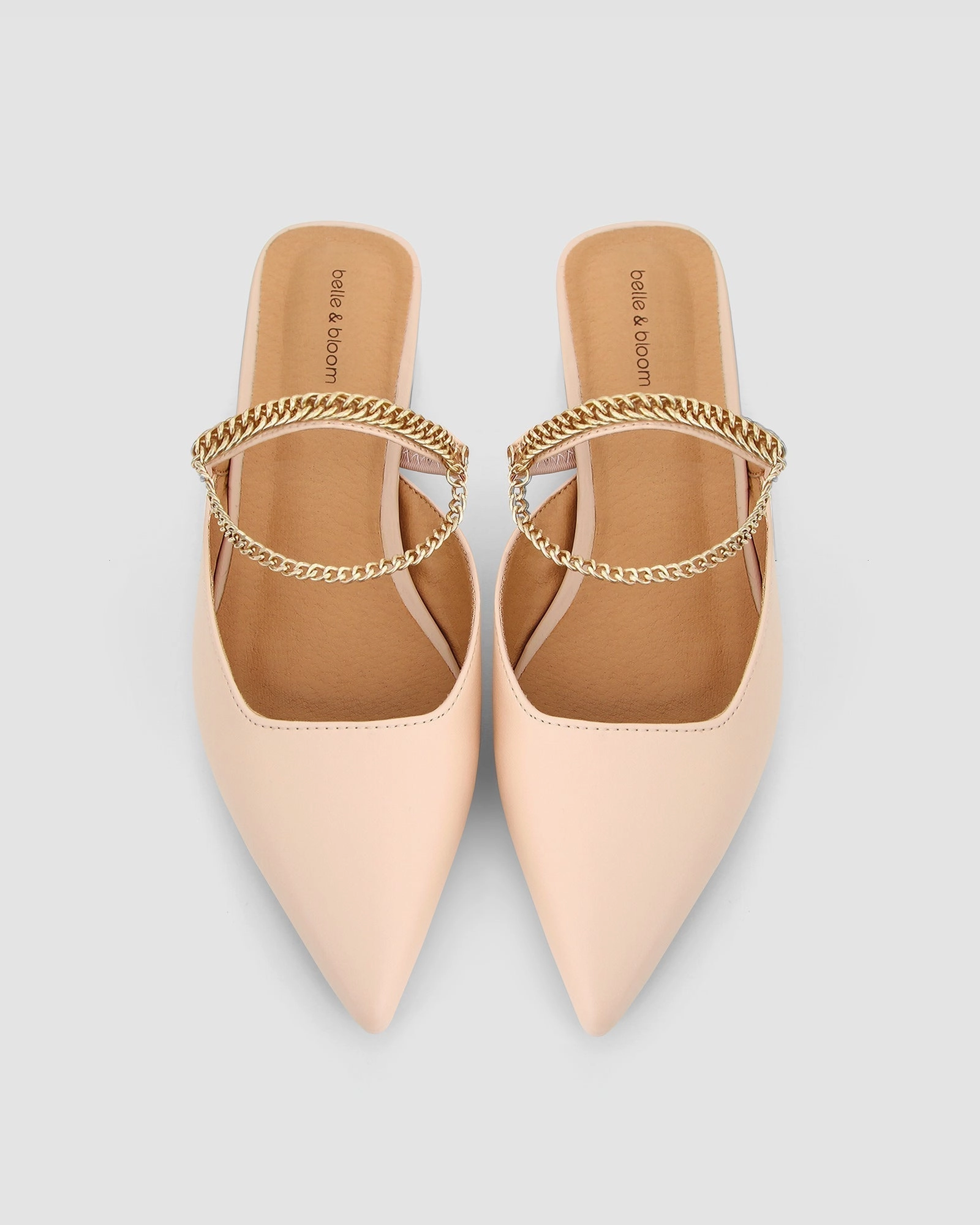 On The Go Leather Flat
