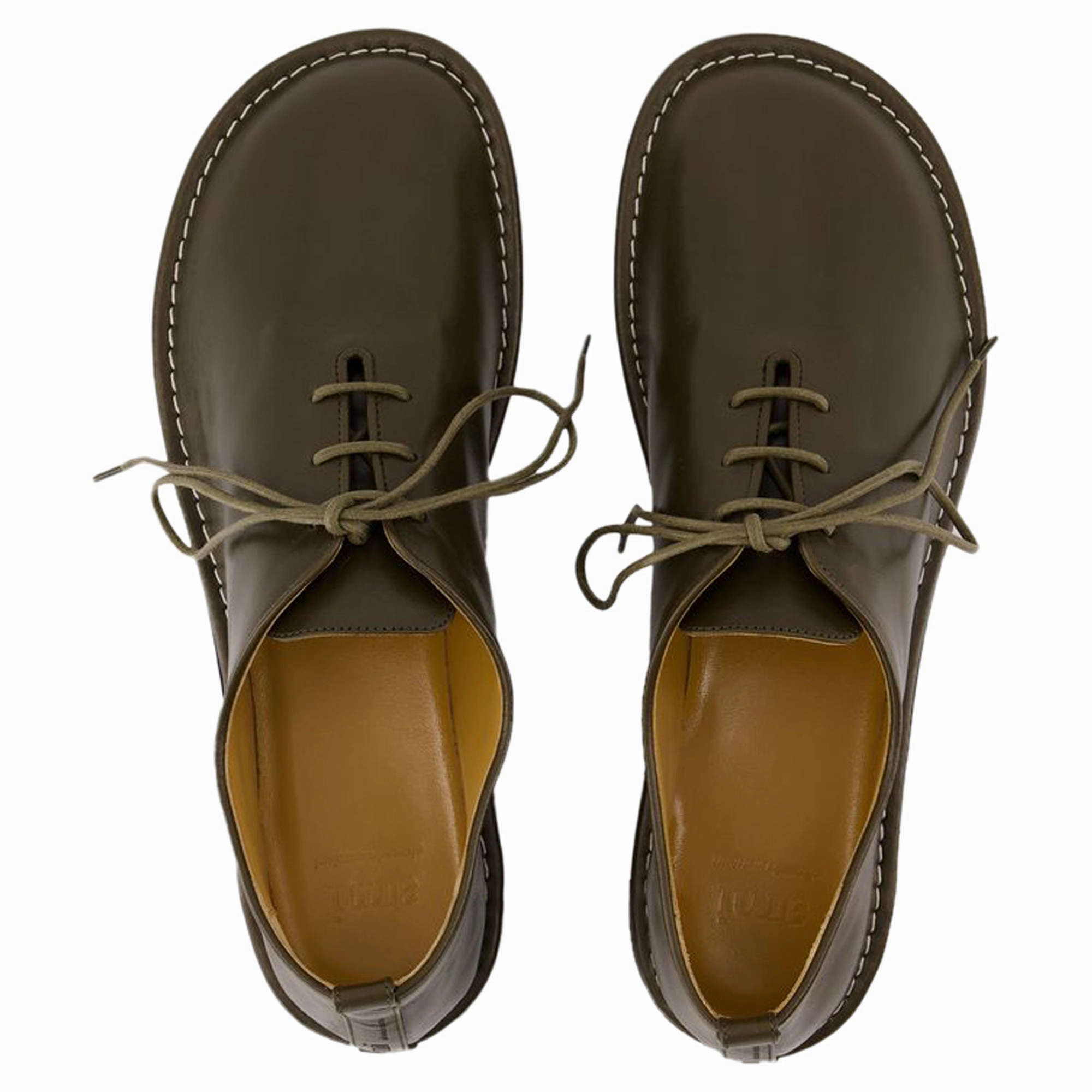 One Cut Shoes Flat Shoes - AMI Paris - Leather - Black