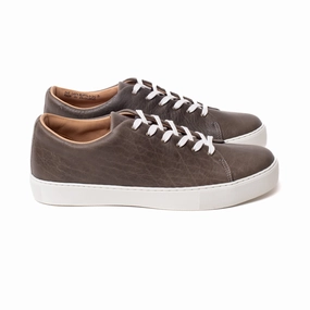 Overstone Derby - Grey Horween Buffalo Mens Sneakers on clearance