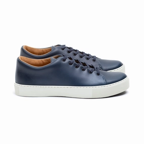 Overstone Derby - Navy Calf Mens Sneakers on clearance