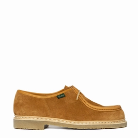 Paraboot Micka Shoe Suede Ario Honey / Vel Whisky Mens Shoes outlet price