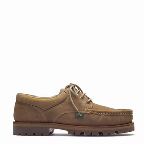 Paraboot Thiers Velvet Nutmeg Mens Shoes outlet price