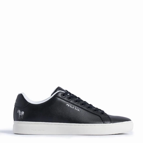 Paul Smith Leather Rex Trainers Black Trendy Trainers for Men