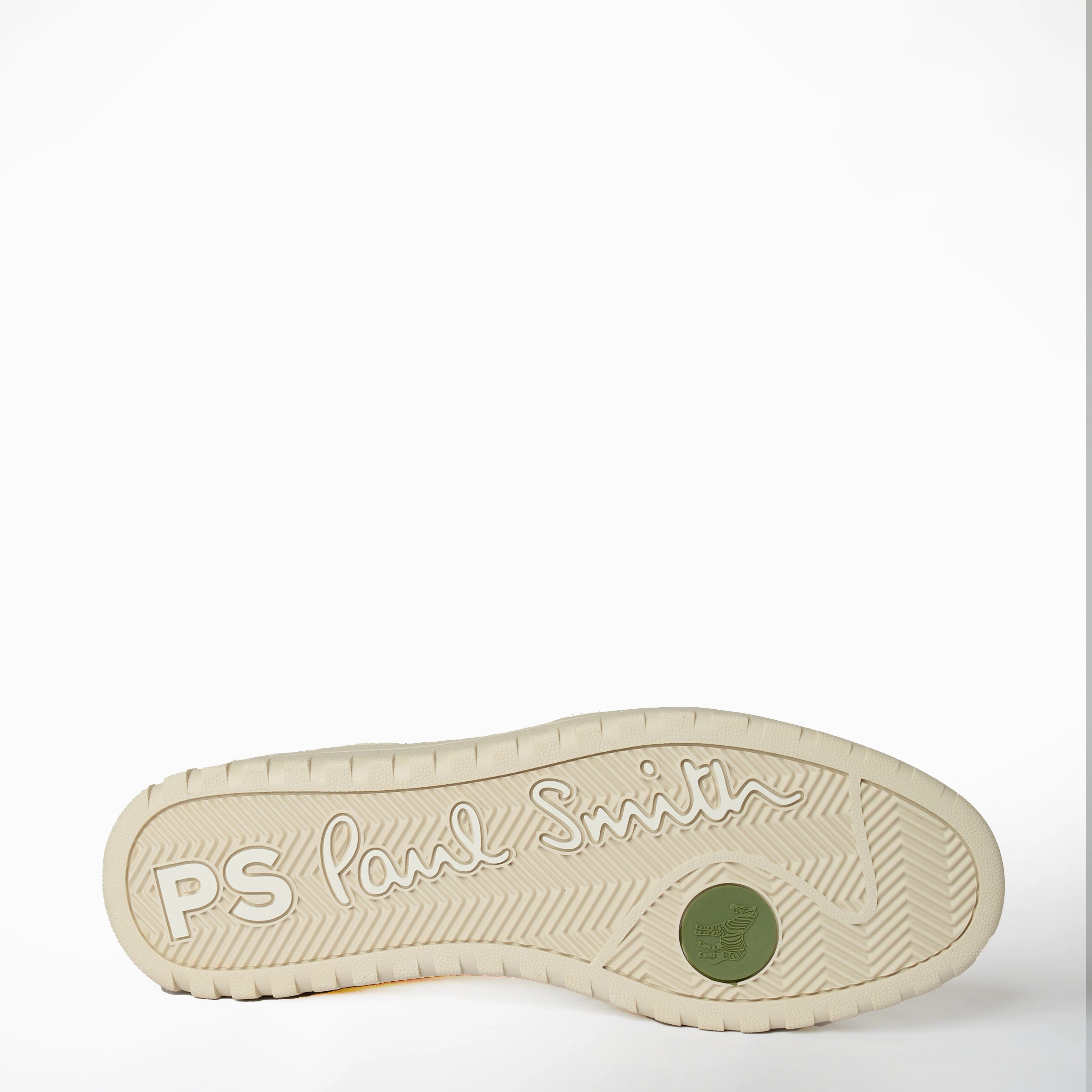 Paul Smith Mens Shoe Ellis Green Spoiler White