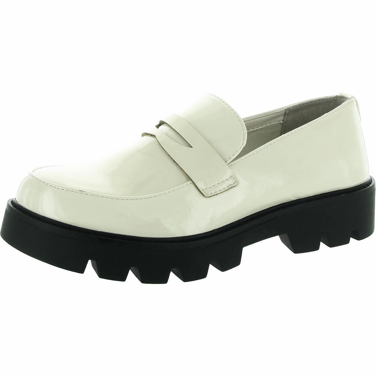 Playback Womens Padded Insole Patent Loafers