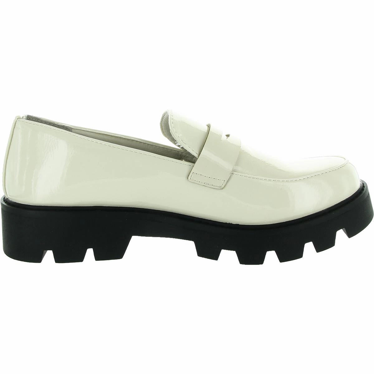 Playback Womens Padded Insole Patent Loafers