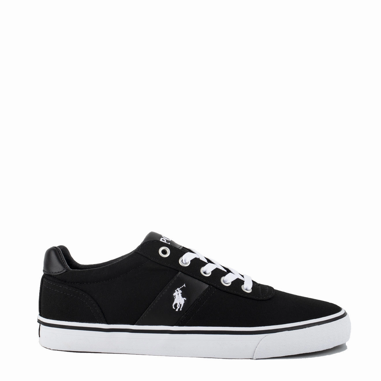 Polo Ralph Lauren Hanford Trainer Black / White Trendy Trainers for Men