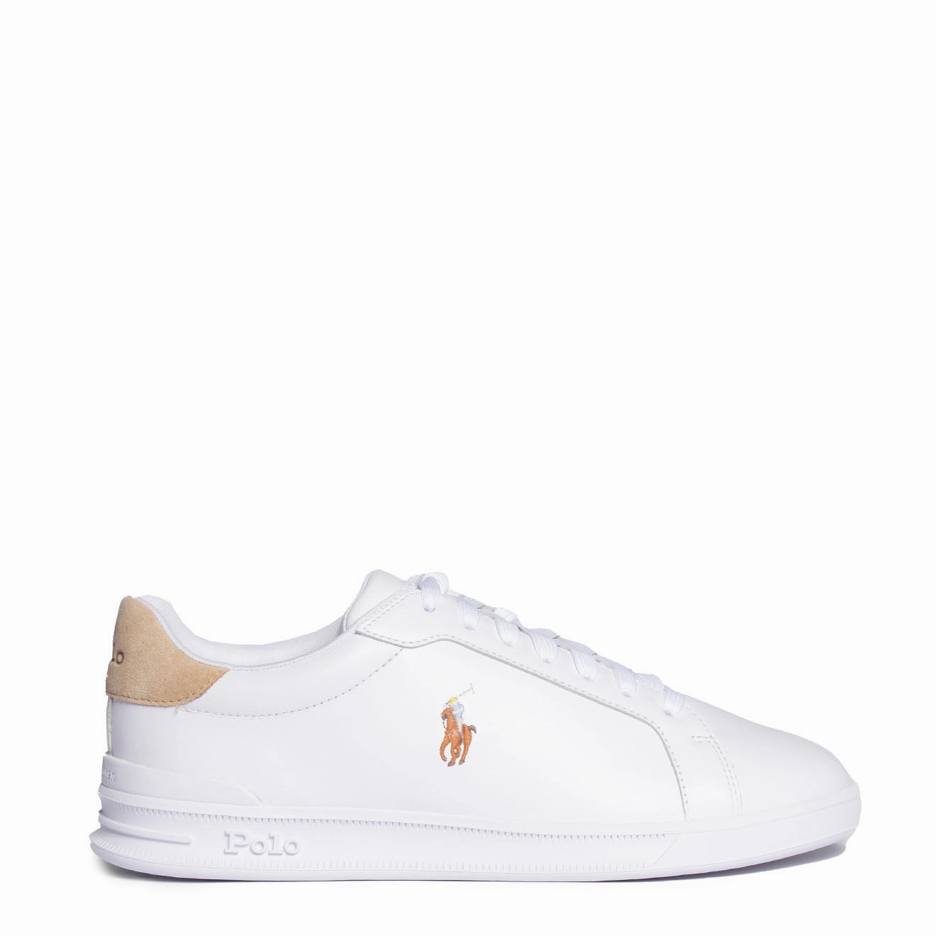 Polo Ralph Lauren Heritage Court Trainer White / Bone Trendy Trainers for Men