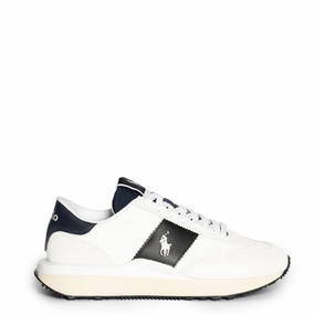Polo Ralph Lauren Train 89 Sneakers White Multi Trendy Trainers for Men