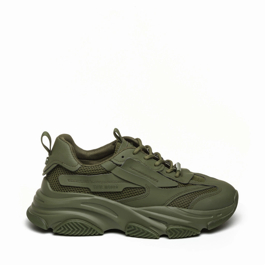 Possess Sneaker OLIVE Mens Sneakers trending deals