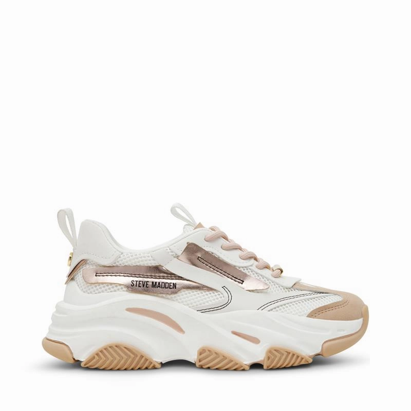 Possession-E Trainer CREAM ROSE GLD Trainers for Women online