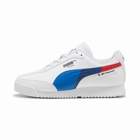 PUMA Big Kids' BMW M Motorsport Roma Via Sneakers Boys Shoes cheap deals