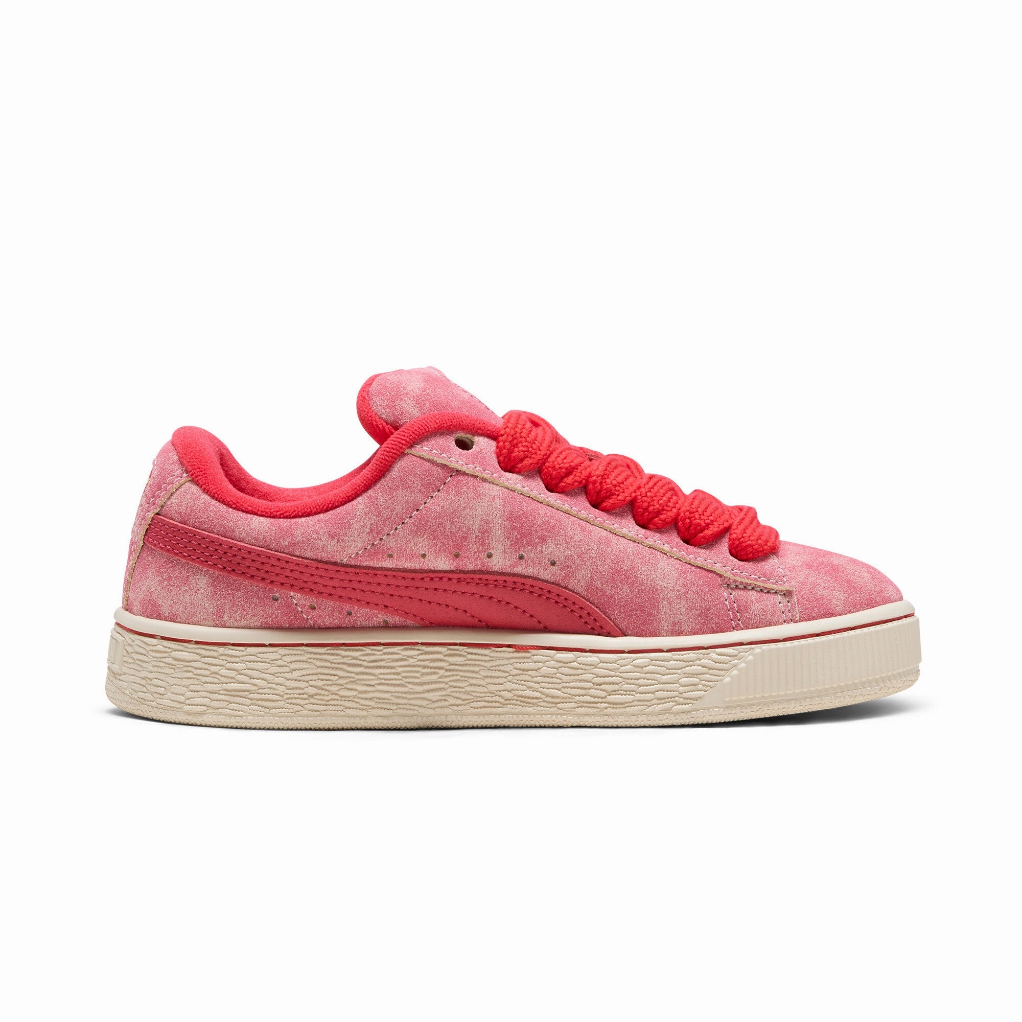 PUMA Big Kids' Scuderia Ferrari Desert Sun Suede XL Sneakers