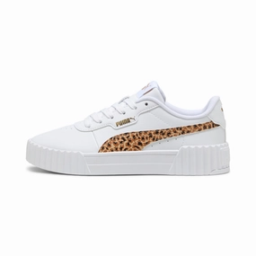 PUMA Big Kids' Women's Carina 3.0 Animal Sneakers Girls Casual Shoes promo price