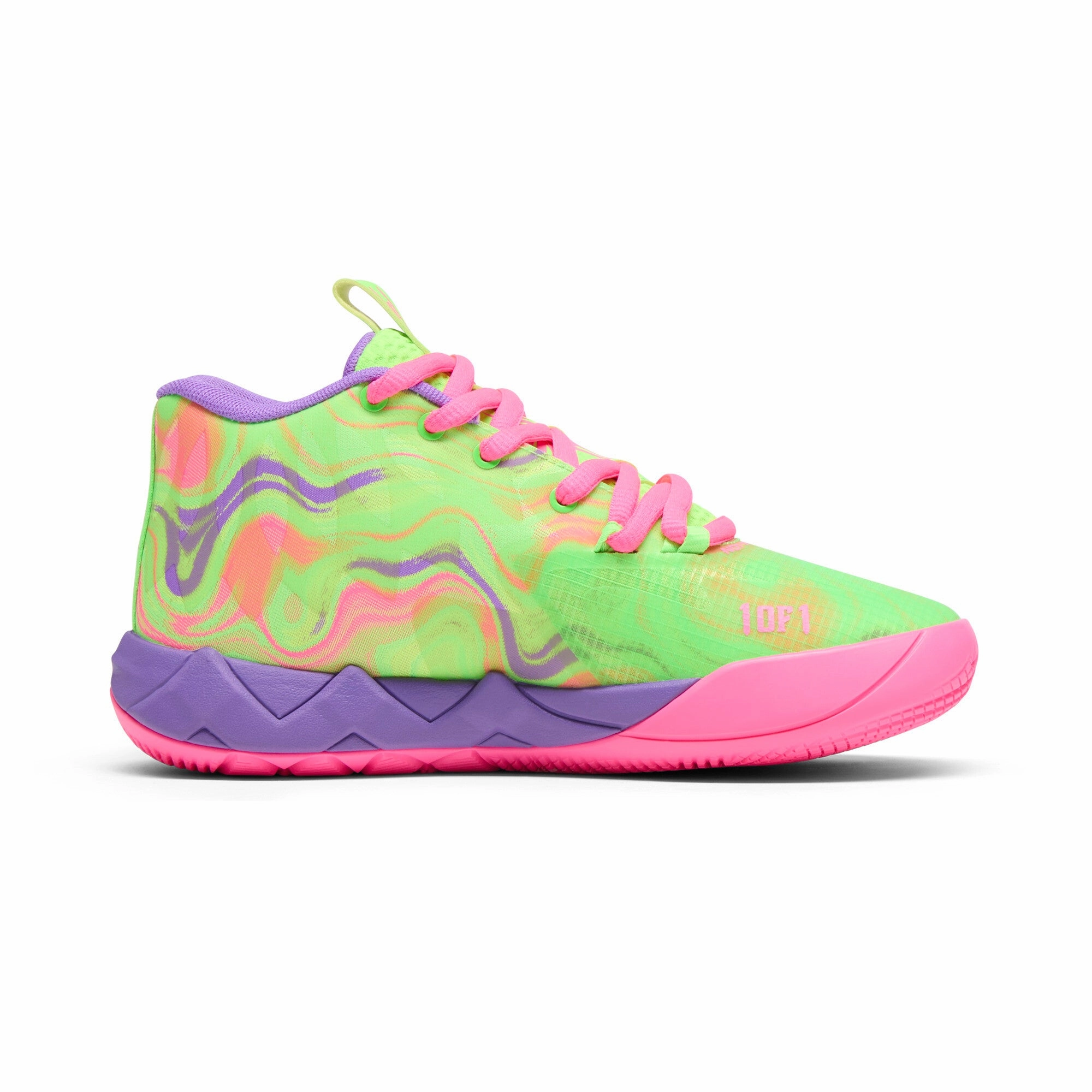 PUMA Big Kids' x LAMELO BALL MB.01 Inverse Toxic s Basketball Shoes