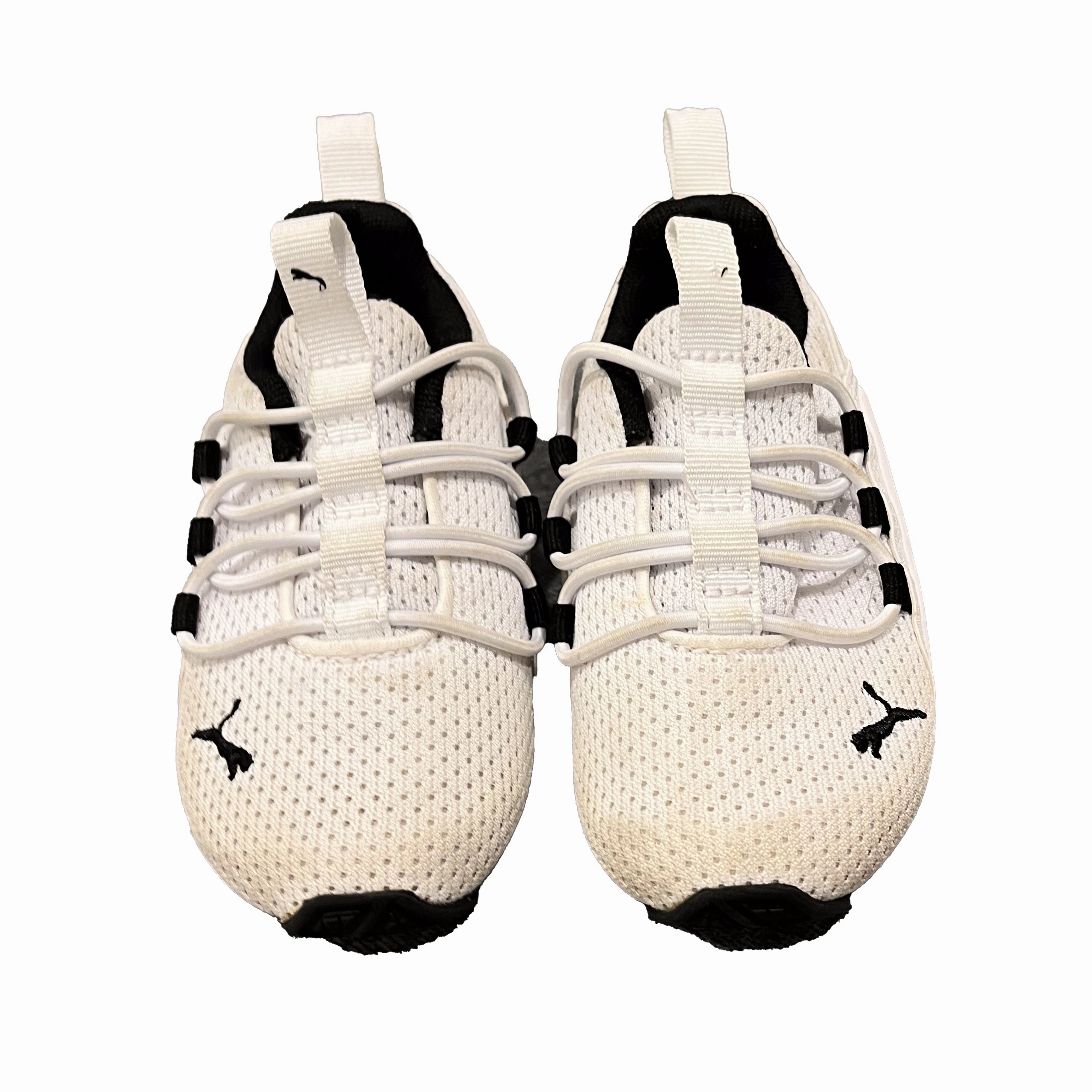 Puma Boys White | Black Sneakers