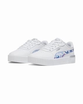 PUMA Carina 2.0 First Frost PS Sneaker Affordable Casual Footwear for Girls