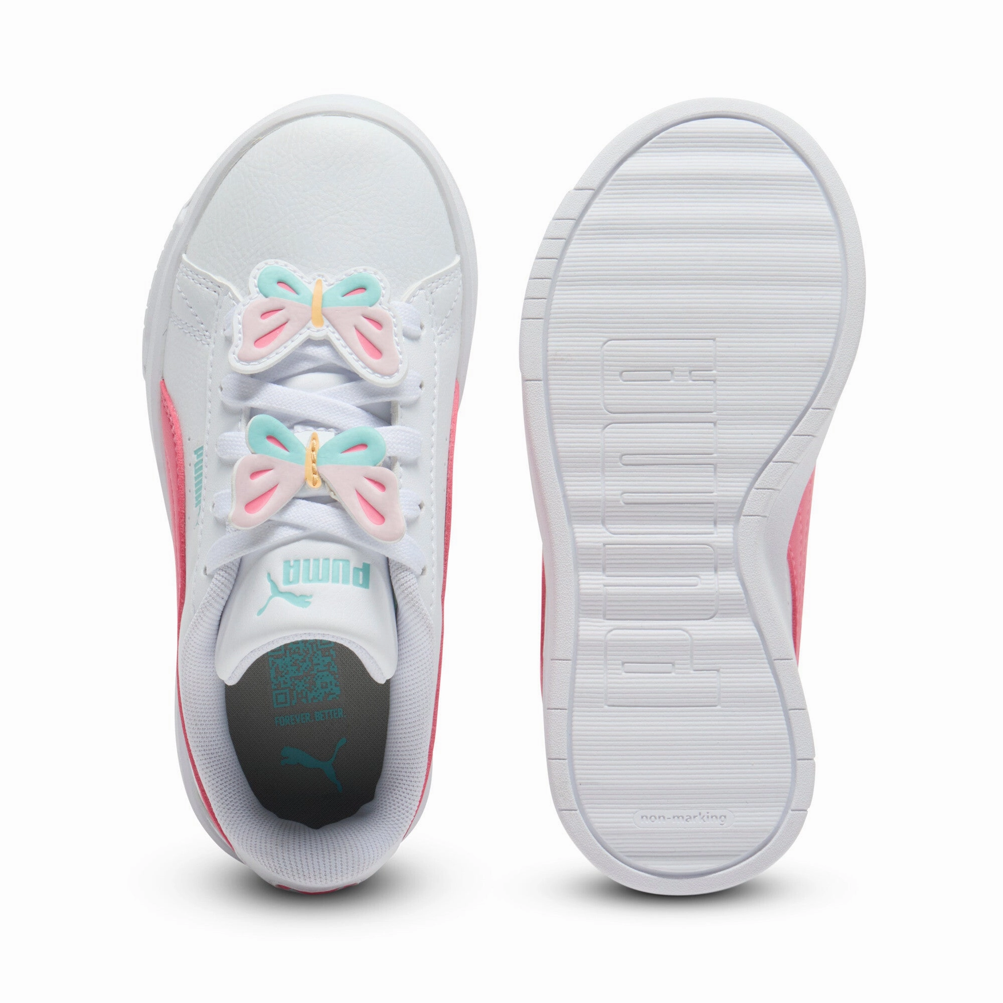 PUMA Little Kids Girls' Jada Classic Butterflies Sneakers